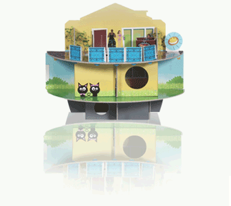 Hagen Habitrail OVO Chewable DOLL HOUSE for OVO Maze 